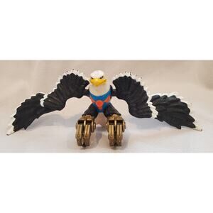 Vintage 2001 Swoop the Eagle Rescue Heroes Expandable Wings Retractable Claws